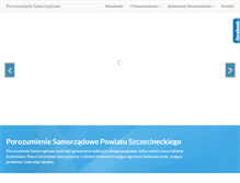 Tablet Screenshot of powiatszczecinecki.info